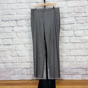 Boss Hugo Boss Temuna Wool Blend Black & White Mini-Check Dress Pants
